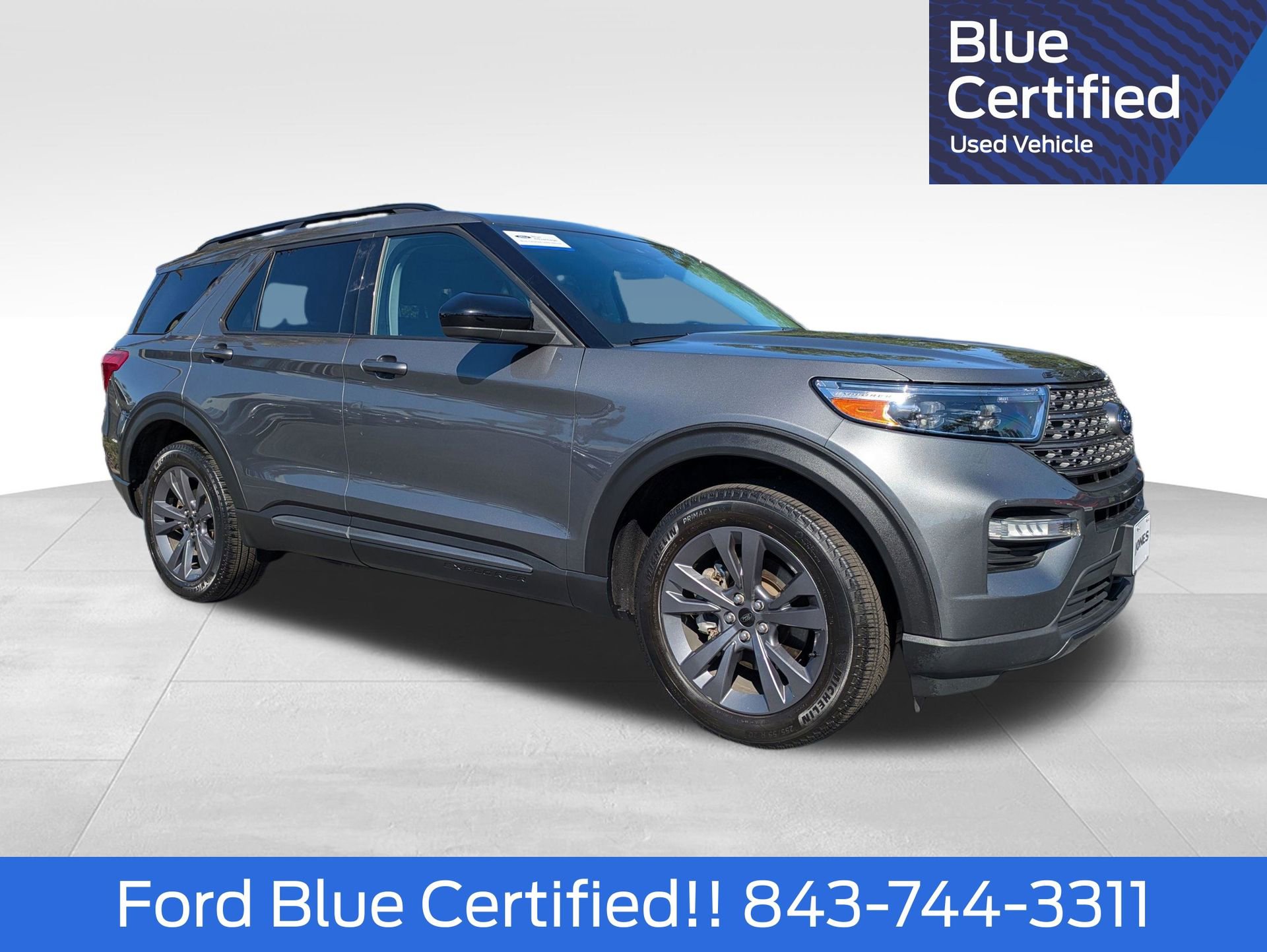 Certified 2023 Ford Explorer XLT w/ Equipment Group 202A AWD/4WD 360° Tour