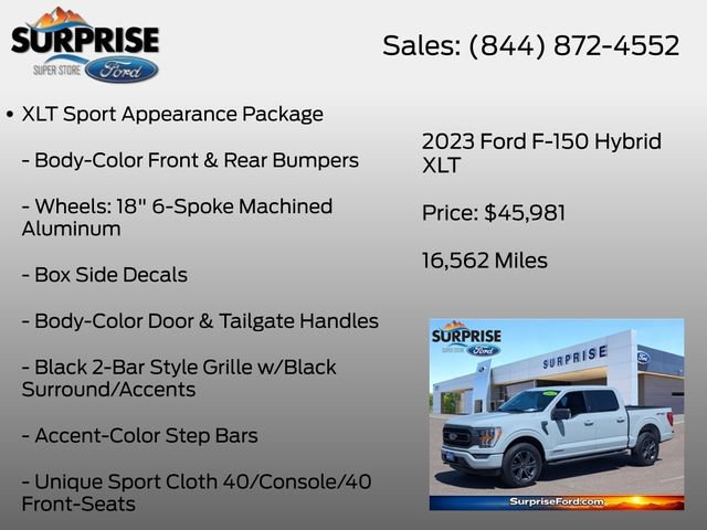 Certified 2023 Ford F150 XLT w/ Equipment Group 302A High AWD/4WD image 26