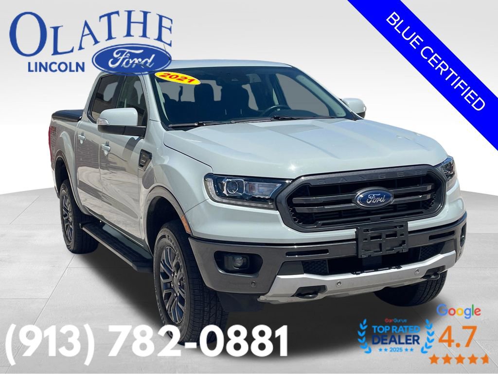 Certified 2021 Ford Ranger Lariat w/ Equipment Group 501A High AWD/4WD image 8