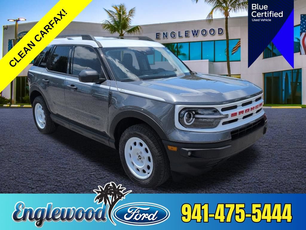 Certified 2024 Ford Bronco Sport Heritage w/ Heritage Convenience Package AWD/4WD video 1