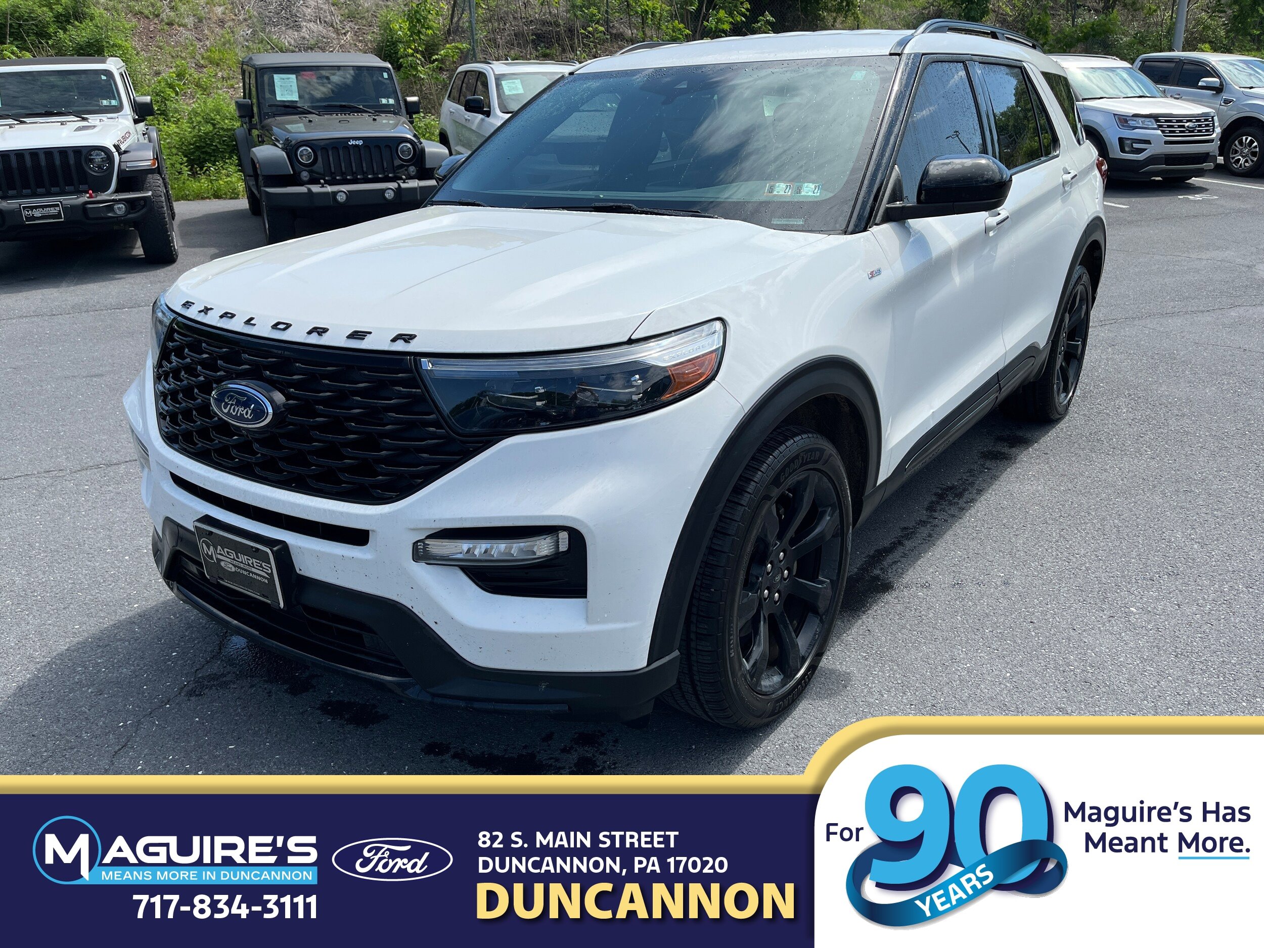 Certified 2022 Ford Explorer ST-Line AWD/4WD image 1