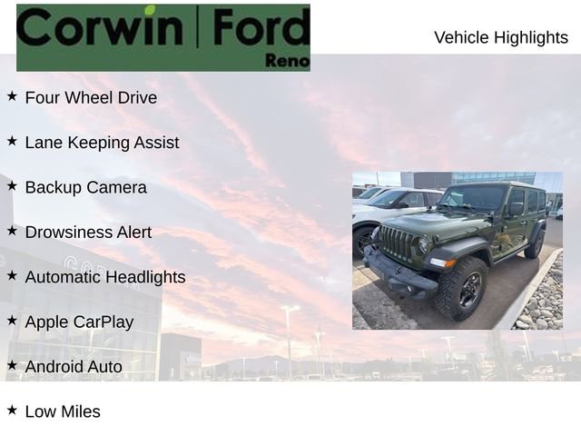 Used 2021 Jeep Wrangler Unlimited Sport image 8