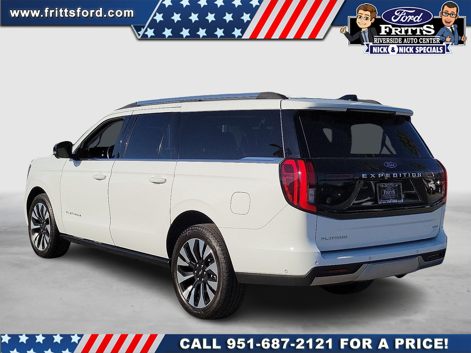 Certified 2025 Ford Expedition Max Platinum w/ Driver's Package AWD/4WD image 3