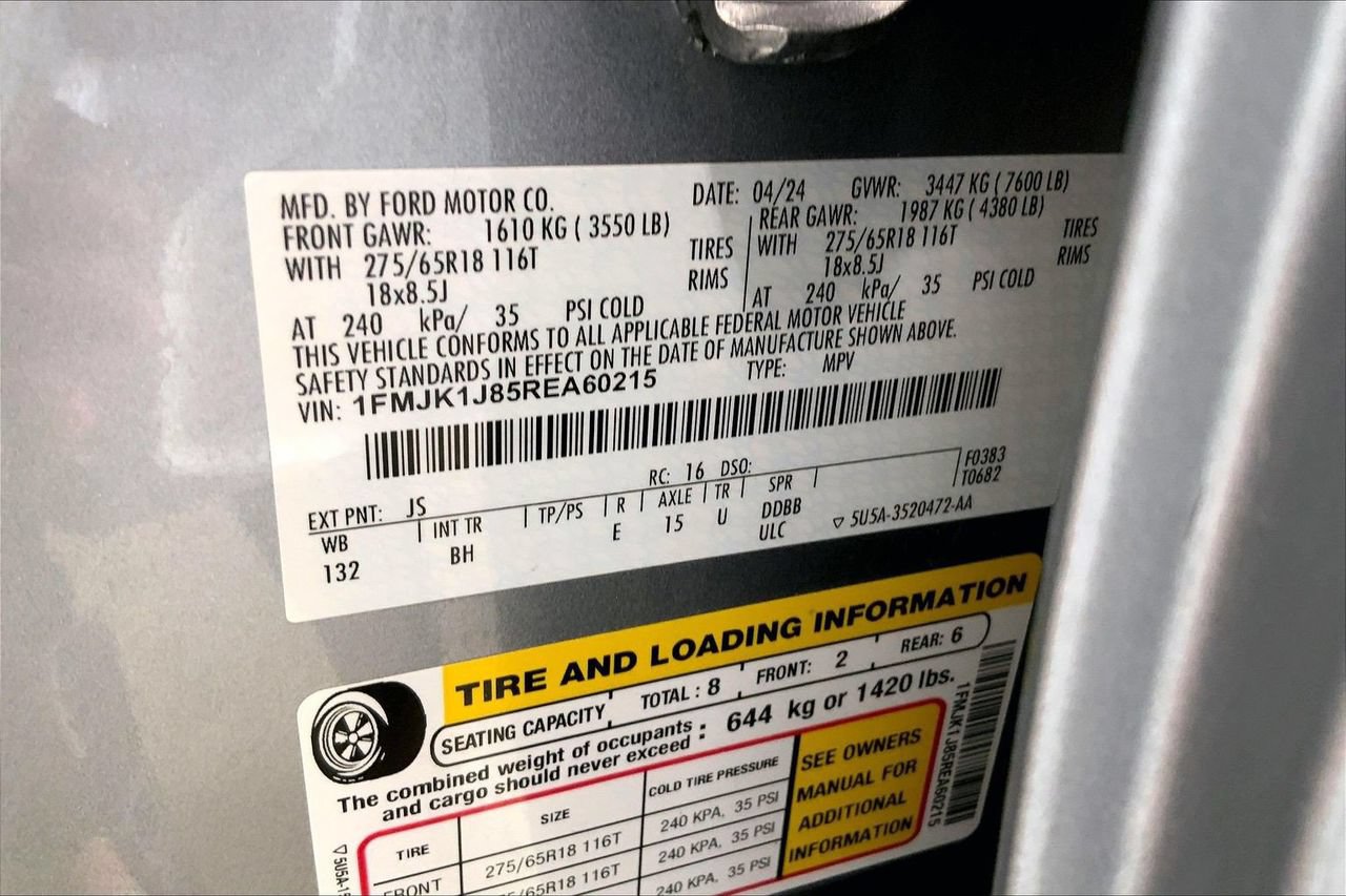 Certified 2024 Ford Expedition Max XLT AWD/4WD image 33