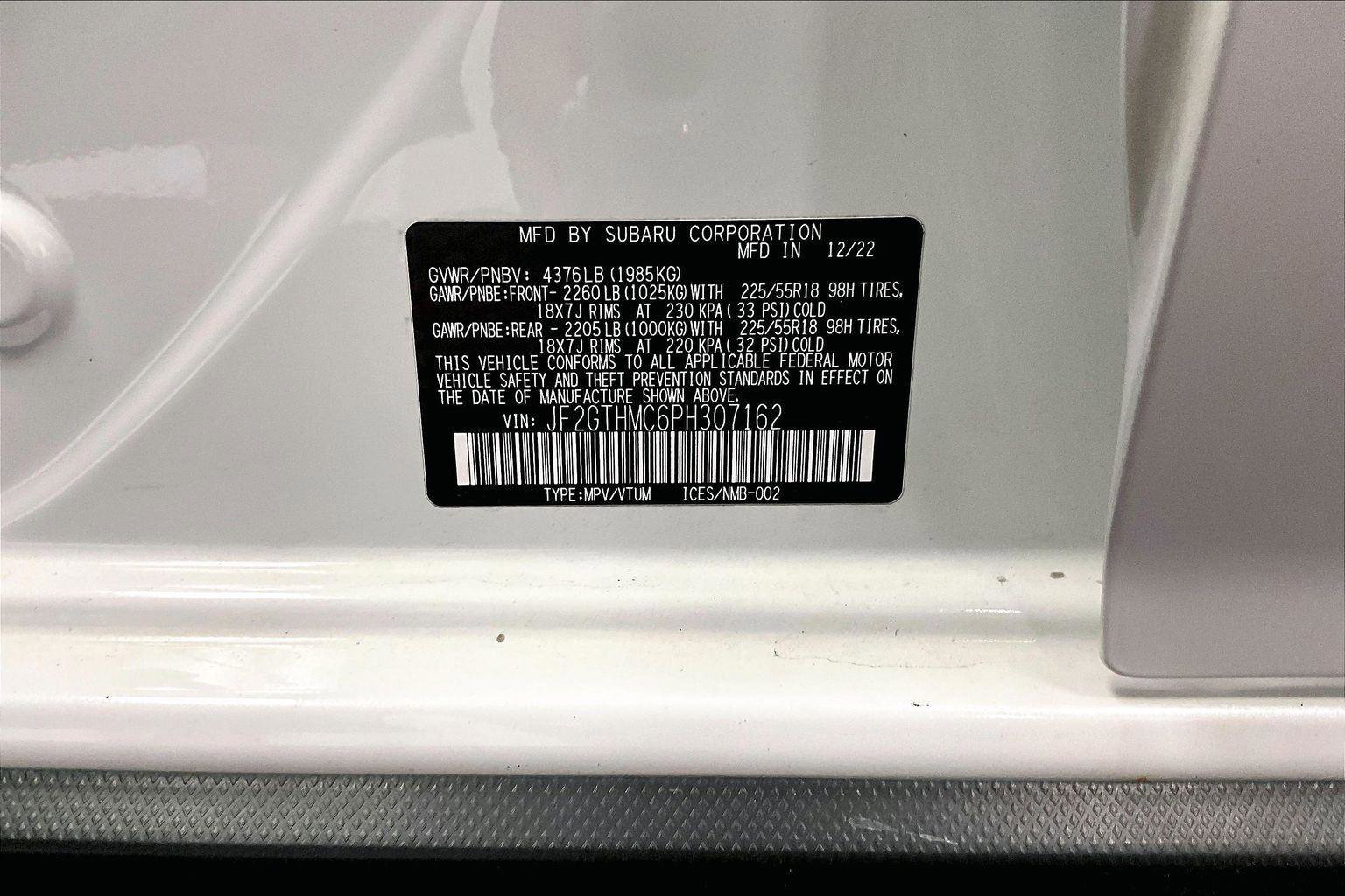 Used 2023 Subaru Crosstrek 2.5i Limited w/ Moonroof Package image 32