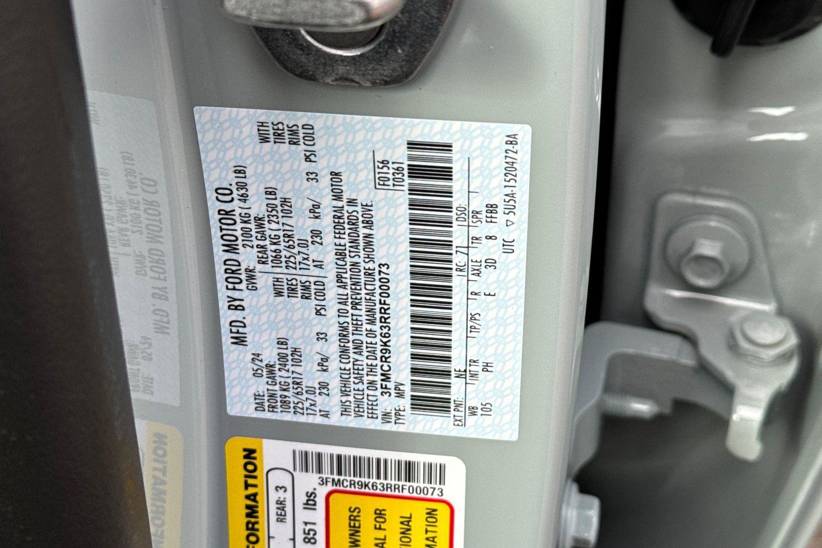 Certified 2024 Ford Bronco Sport Free Wheeling image 22