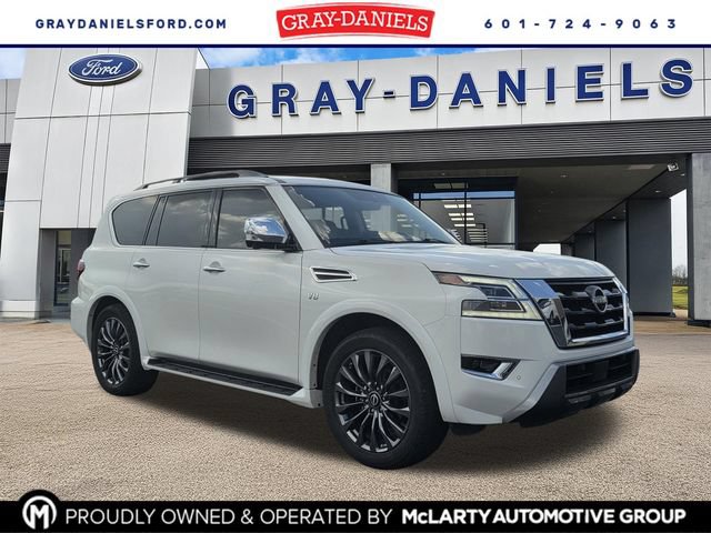 Used 2022 Nissan Armada Platinum w/ Captain's Chairs Package