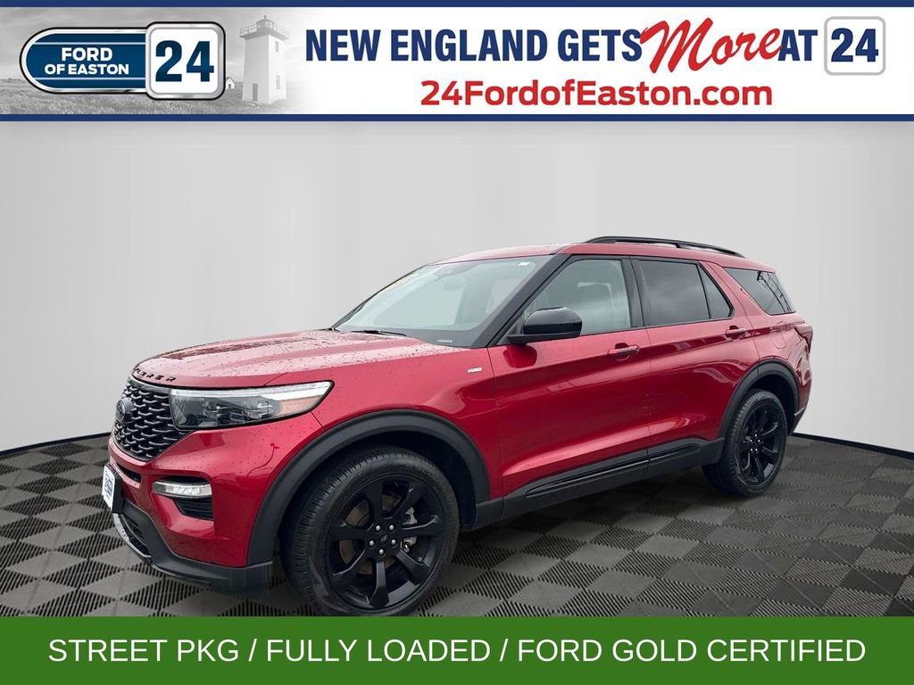 Certified 2024 Ford Explorer ST-Line w/ Class IV Trailer Tow Package image 1