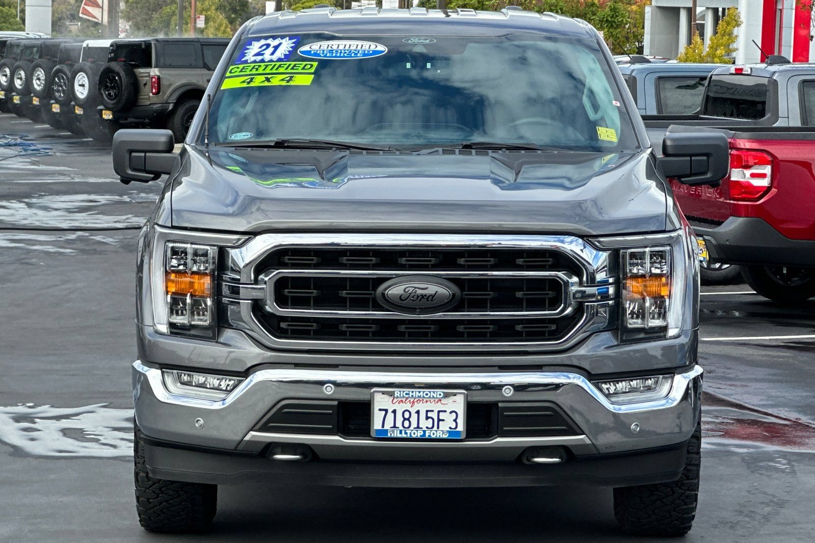 Certified 2021 Ford F150 XLT w/ Equipment Group 302A High AWD/4WD image 12