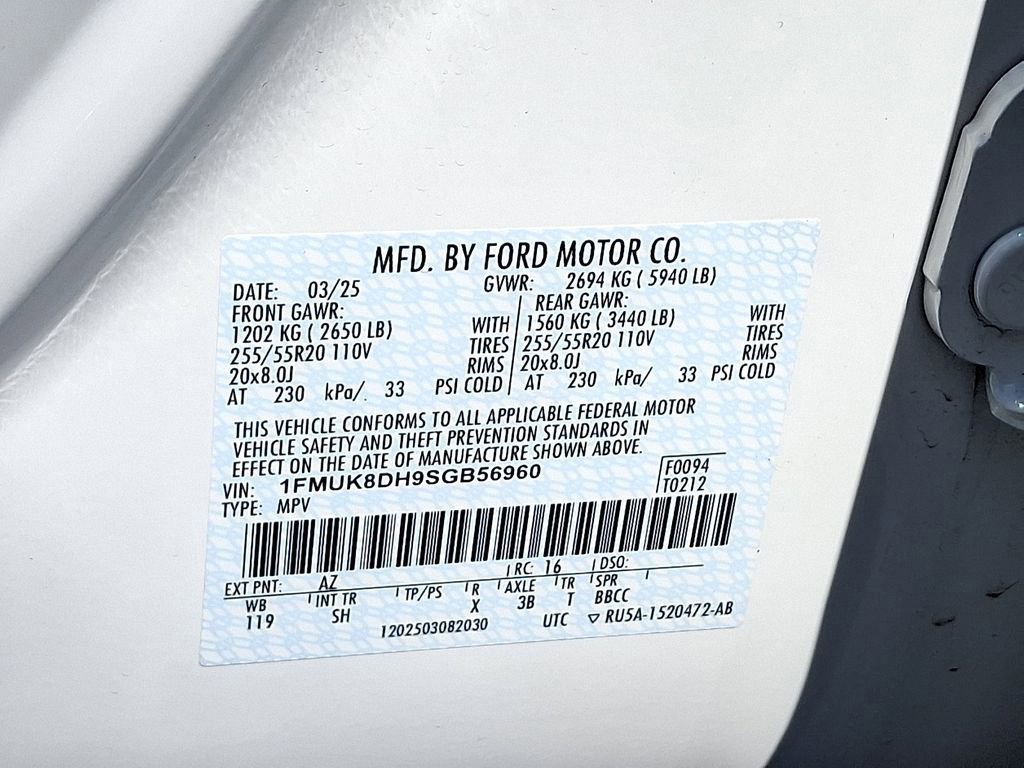 Certified 2025 Ford Explorer Active w/ Active Comfort Package AWD/4WD image 26