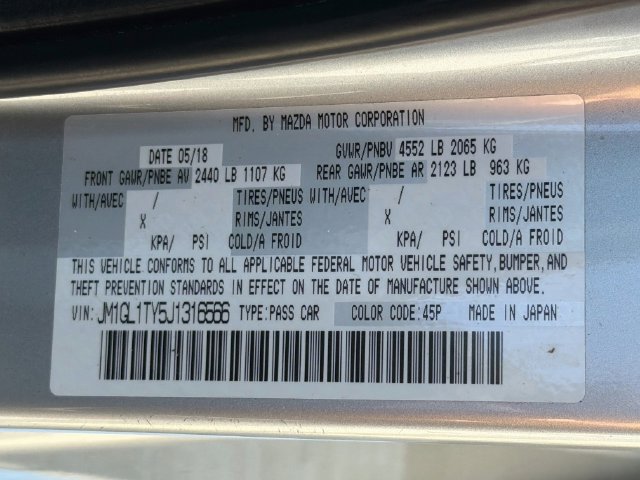 Used 2018 MAZDA MAZDA6 Grand Touring FWD image 42