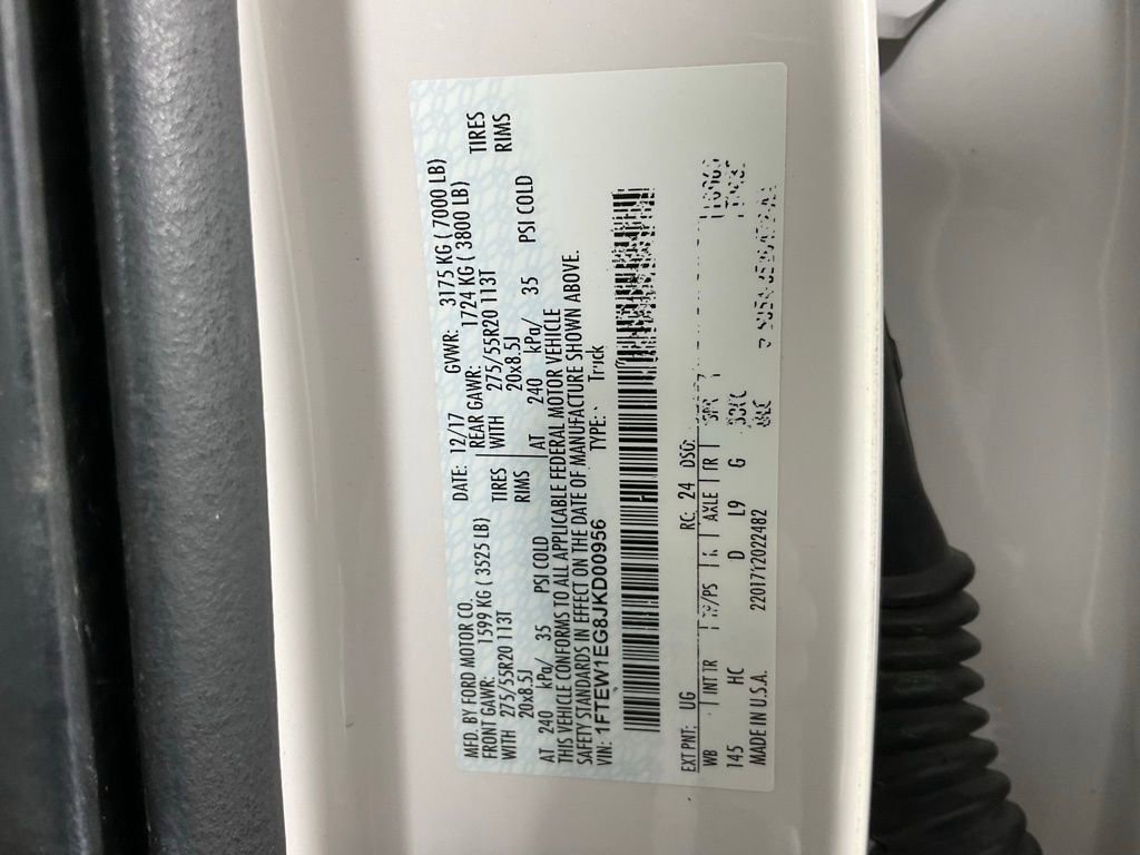 Certified 2018 Ford F150 Lariat w/ Equipment Group 502A Luxury image 27