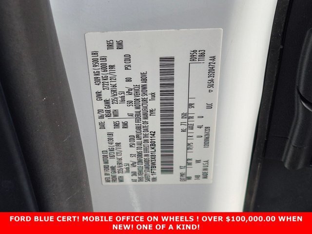 Certified 2020 Ford Transit 350 148 High Roof Extended w/ Load Area Protection Package RWD image 30