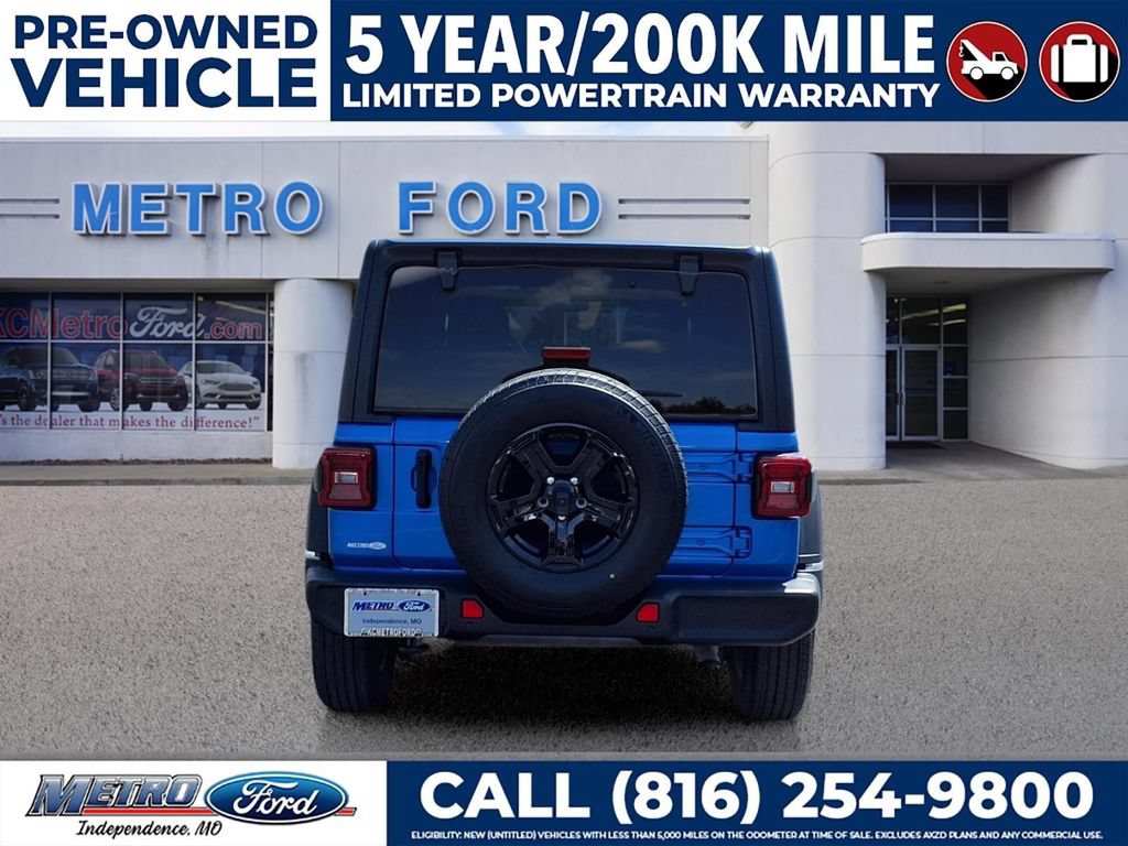 Used 2022 Jeep Wrangler Unlimited Sport AWD/4WD image 4