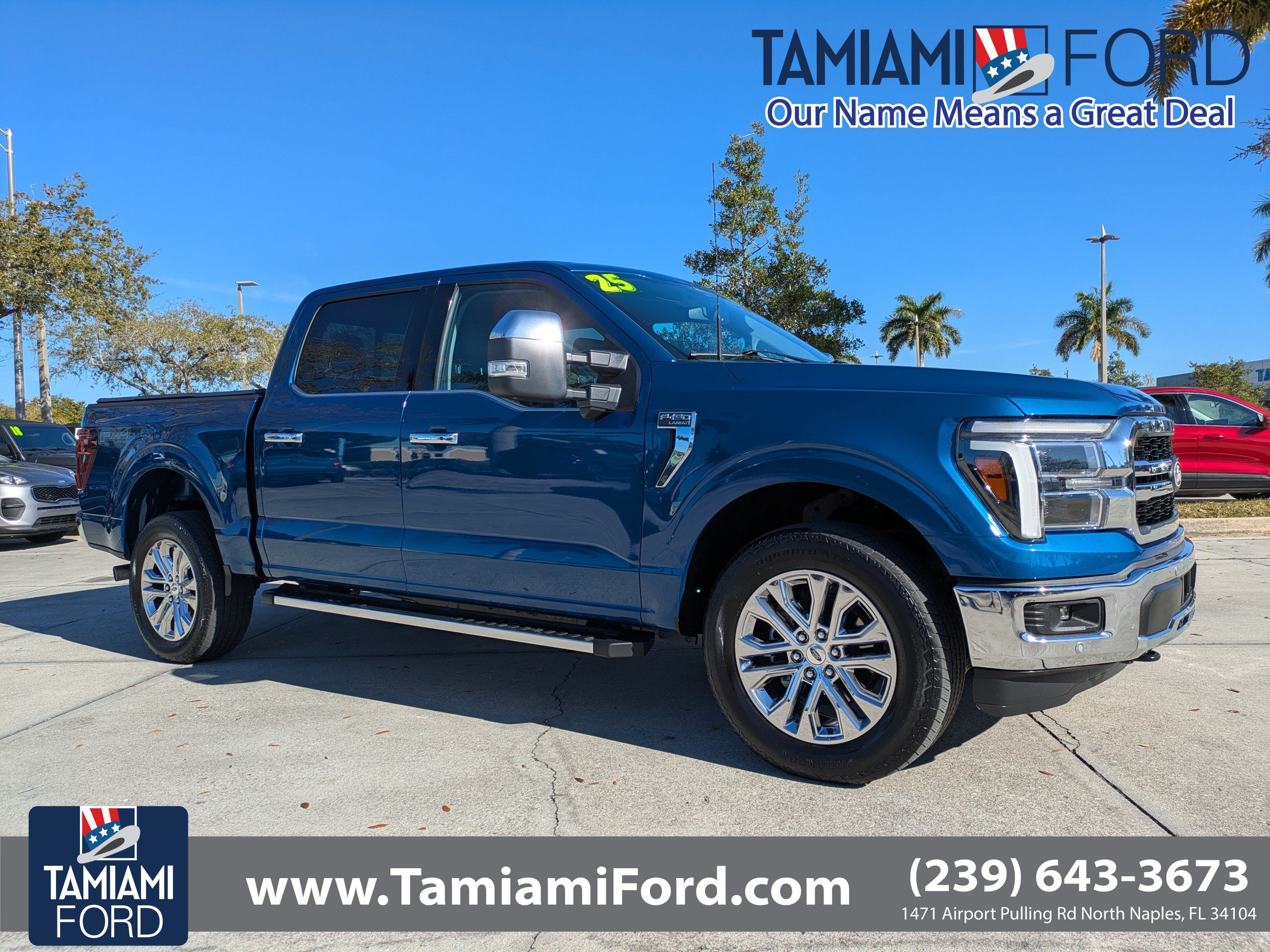 Certified 2025 Ford F150 Lariat w/ Equipment Group 501A Mid AWD/4WD image 1