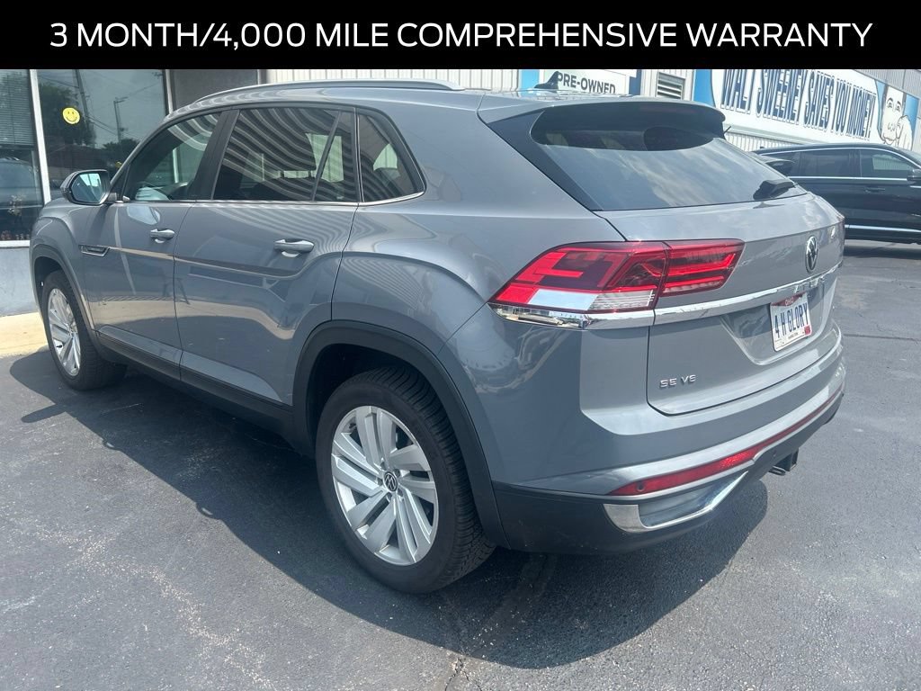 Used 2021 Volkswagen Atlas Cross Sport SE w/ Panoramic Sunroof Package AWD/4WD image 3