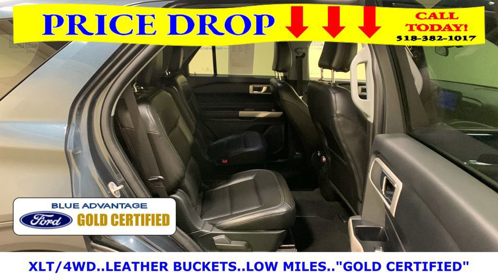 Certified 2022 Ford Explorer XLT w/ Equipment Group 202A image 17