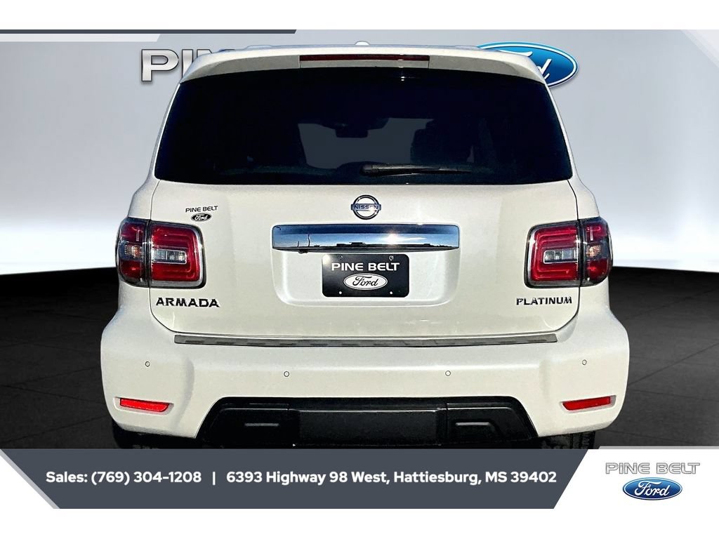 Used 2019 Nissan Armada Platinum w/ Captain's Chairs Package RWD image 4