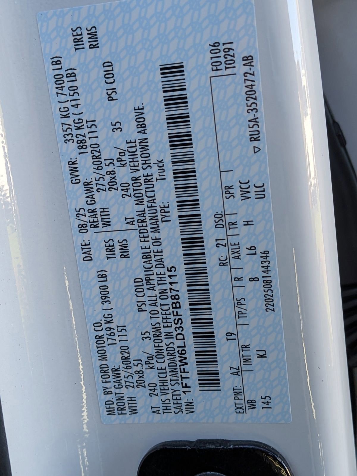 Certified 2025 Ford F150 King Ranch w/ FX4 Off-Road Package image 16