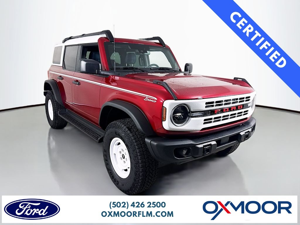 Certified 2025 Ford Bronco Heritage Edition