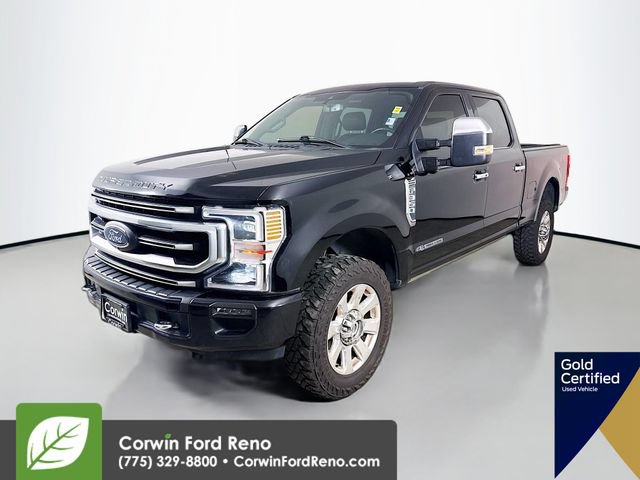 Certified 2021 Ford F350 Platinum w/ FX4 Off-Road Package AWD/4WD image 3