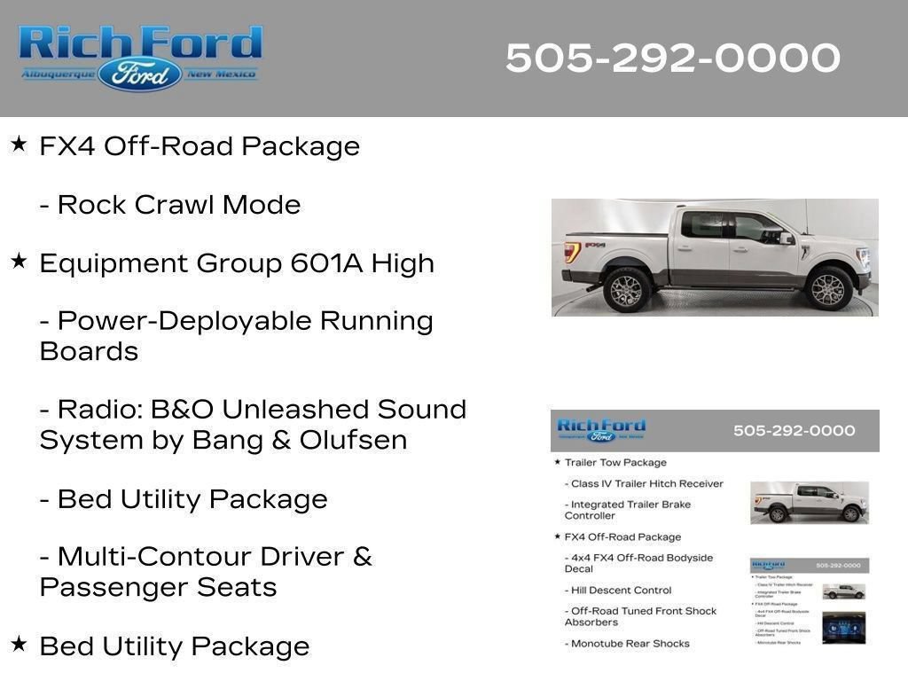 Certified 2023 Ford F150 King Ranch w/ Equipment Group 601A High AWD/4WD image 28