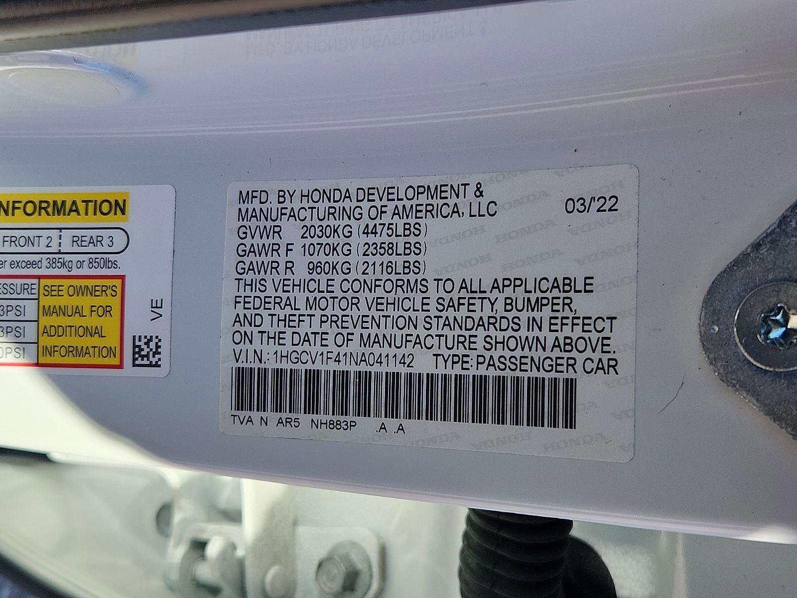 Used 2022 Honda Accord Sport Special Edition image 26