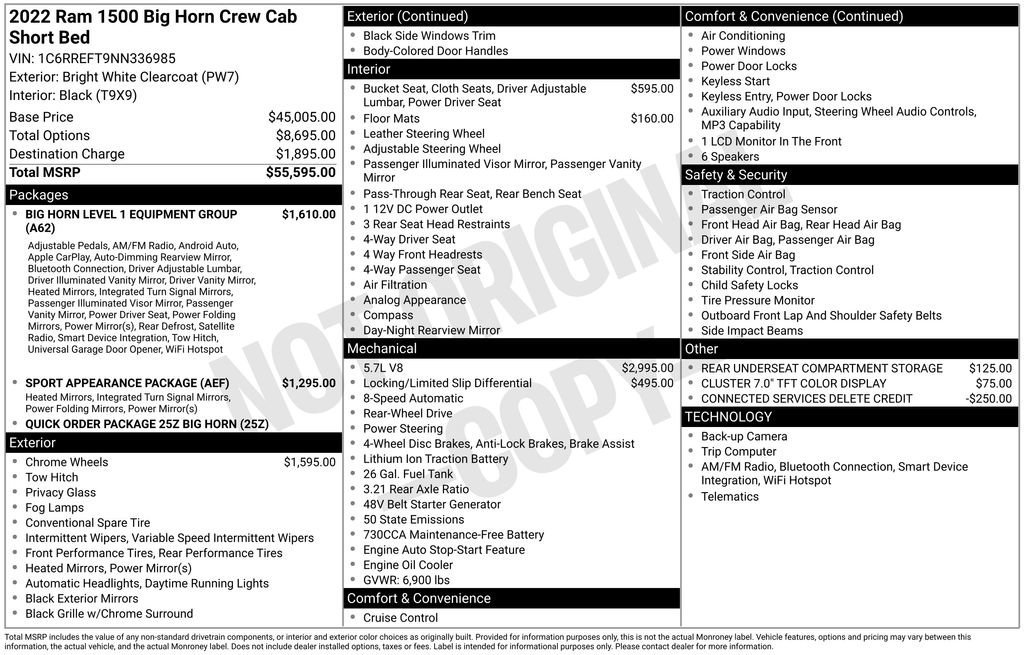 Used 2022 RAM 1500 Big Horn image 12