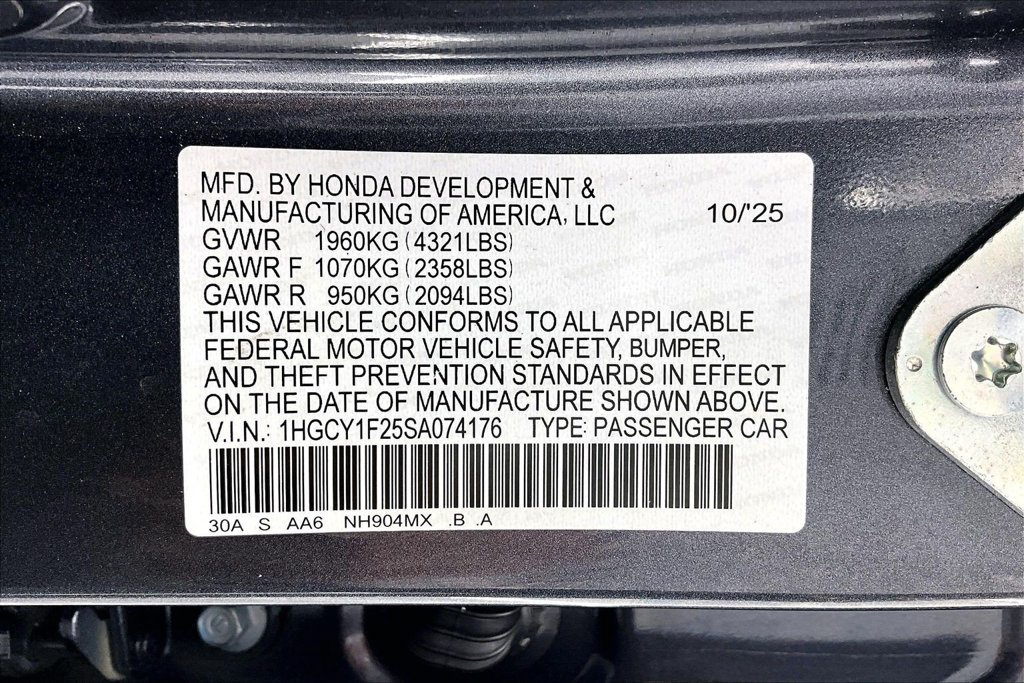 Used 2025 Honda Accord LX image 34