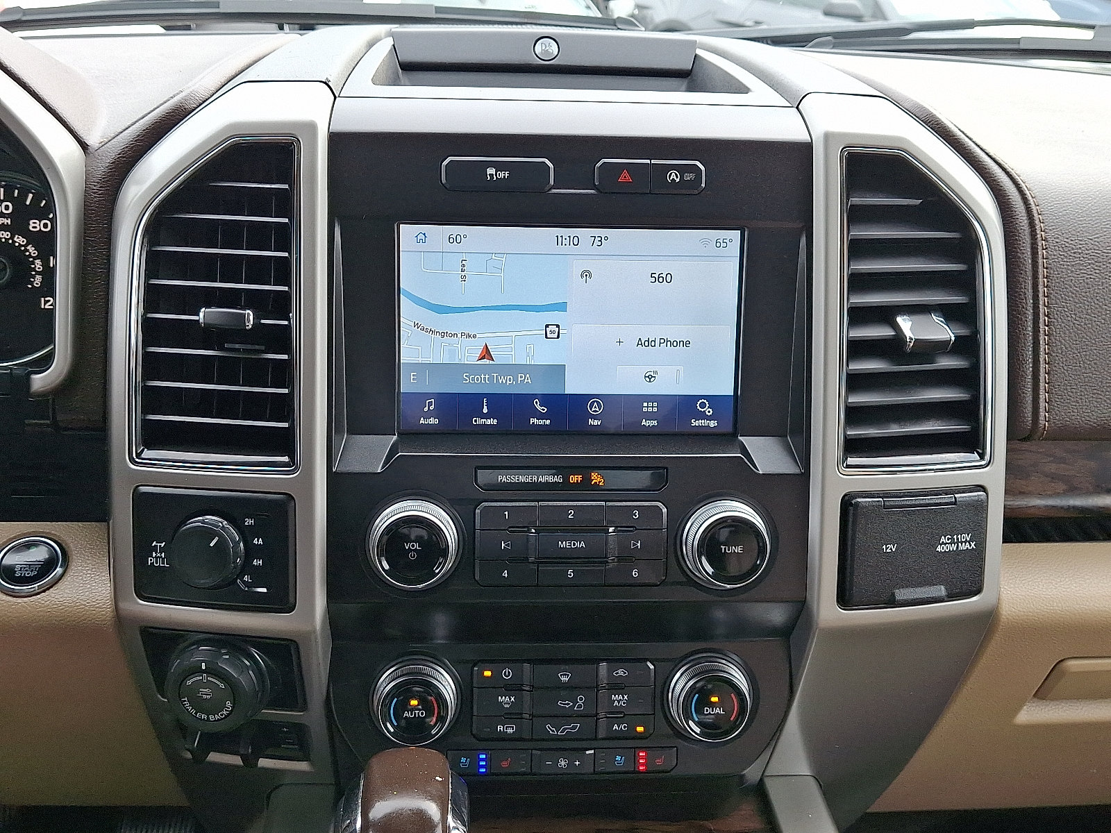 Certified 2019 Ford F150 Lariat w/ Equipment Group 502A Luxury AWD/4WD image 16