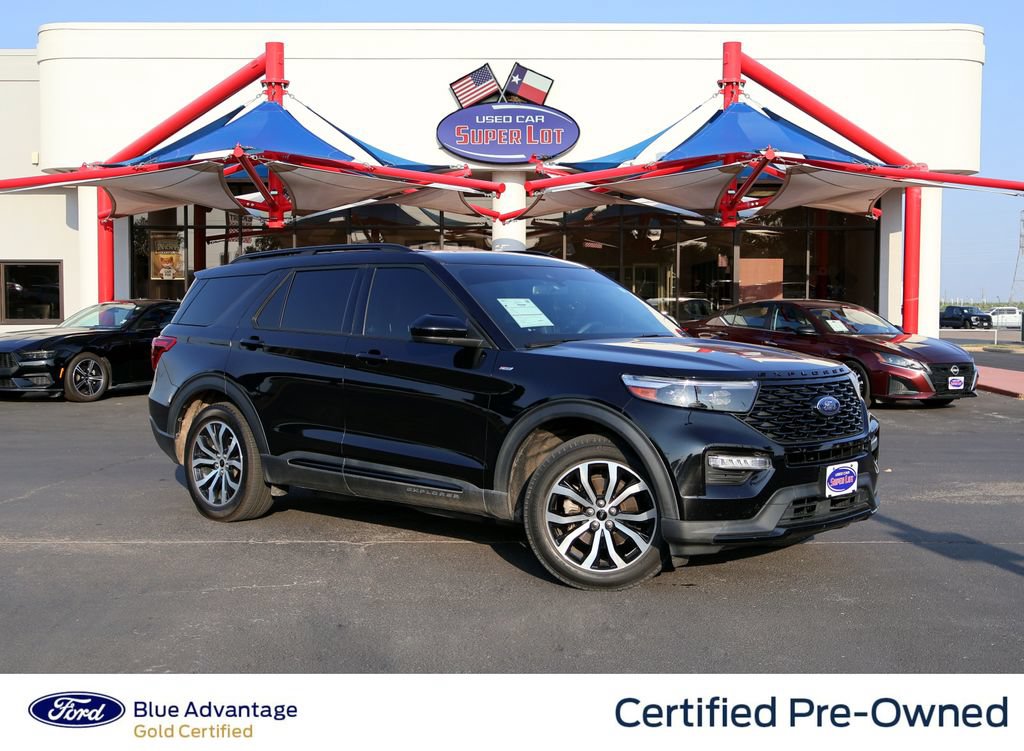 Certified 2022 Ford Explorer ST-Line w/ Class IV Trailer Tow Package