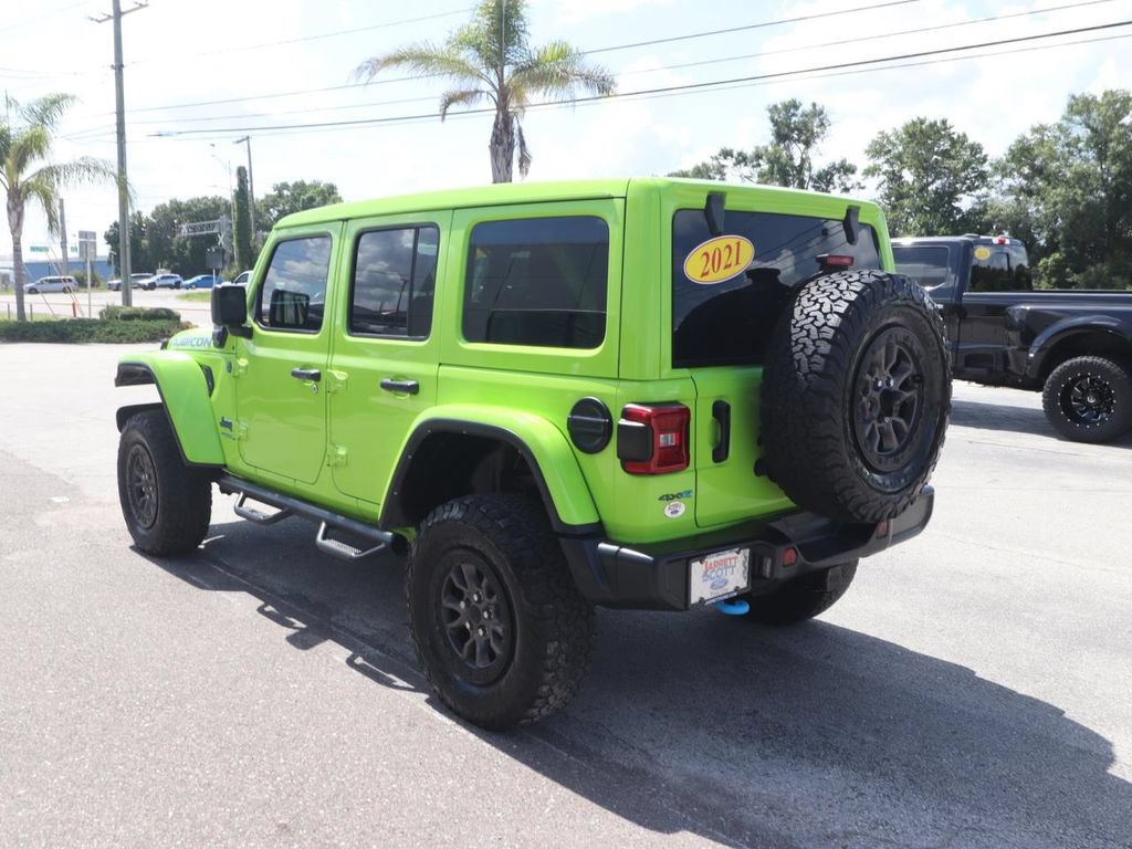 Used 2021 Jeep Wrangler Unlimited Rubicon 4xe w/ Cold Weather Group AWD/4WD image 10