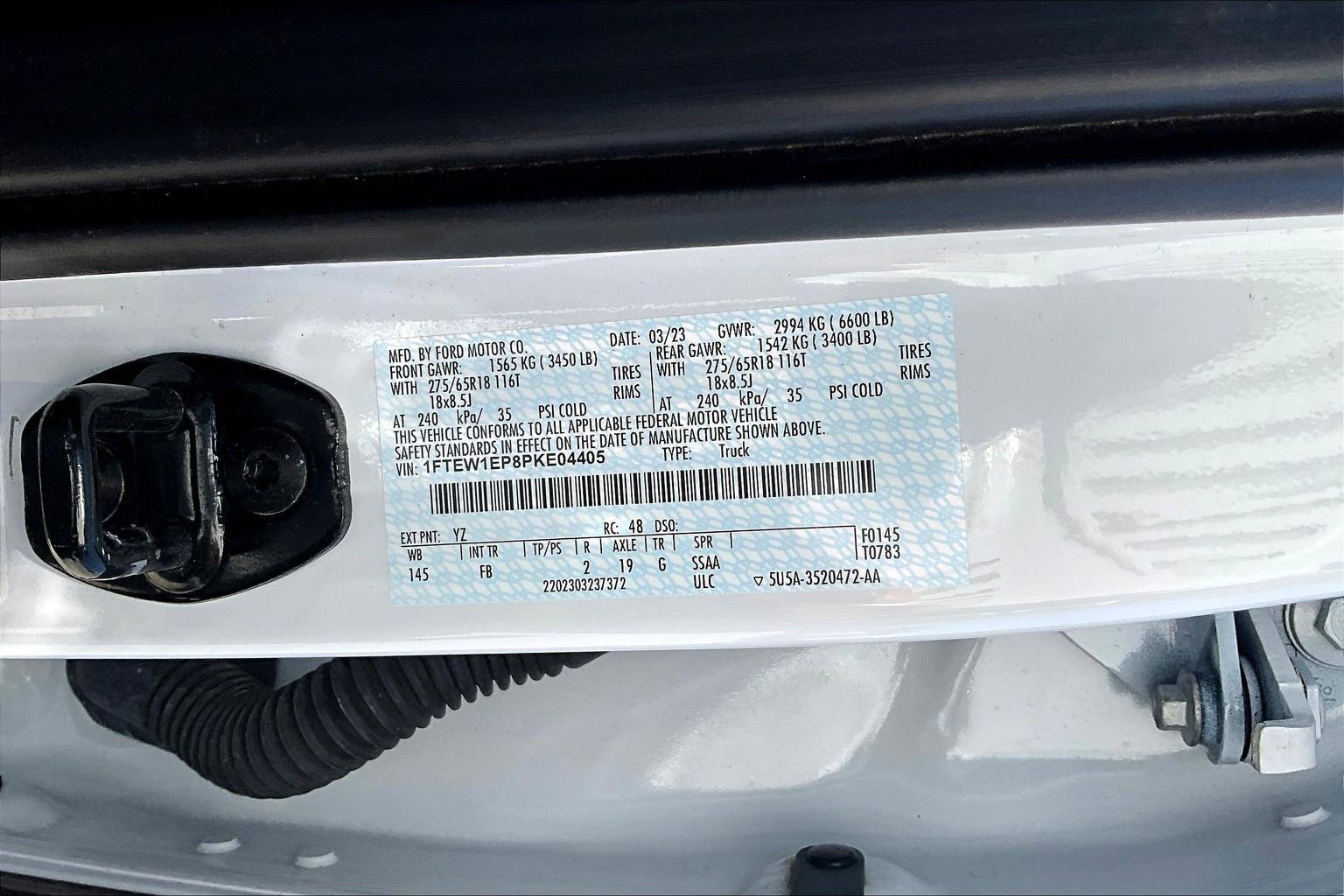 Certified 2023 Ford F150 XLT w/ Equipment Group 302A High image 16