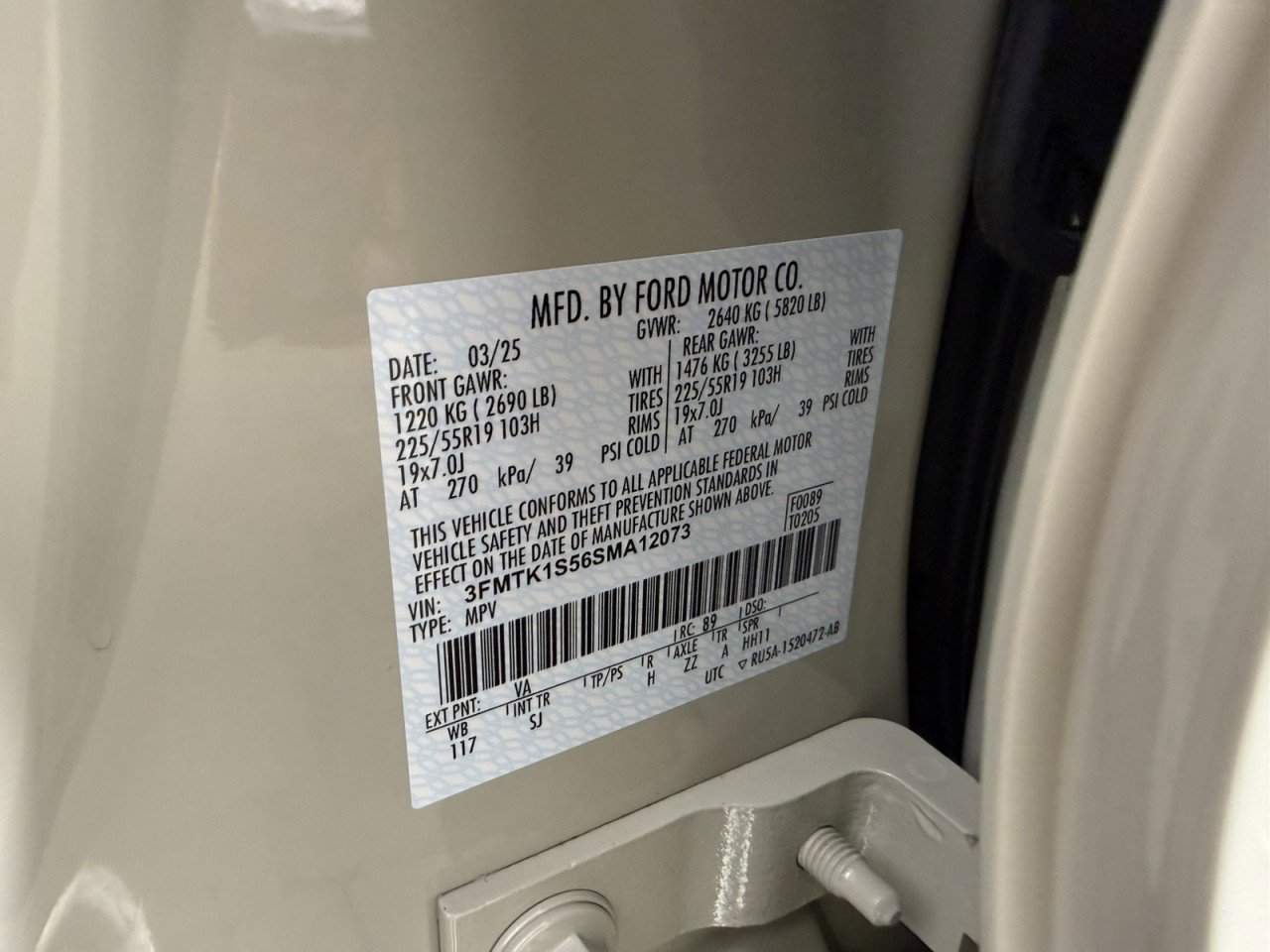 Certified 2025 Ford Mustang Mach-E Select w/ Comfort Package Lite image 24