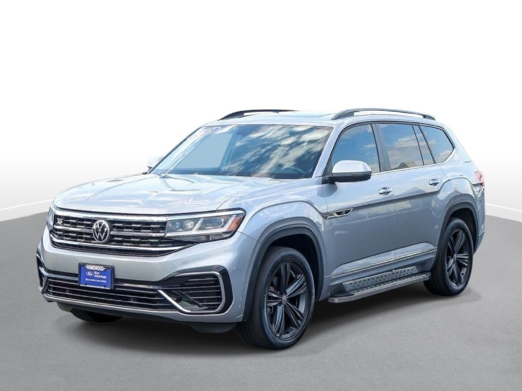 Used 2021 Volkswagen Atlas SE w/ Panoramic Sunroof Package AWD/4WD image 3