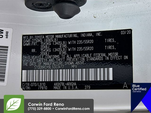 Used 2020 Toyota Highlander Limited image 37