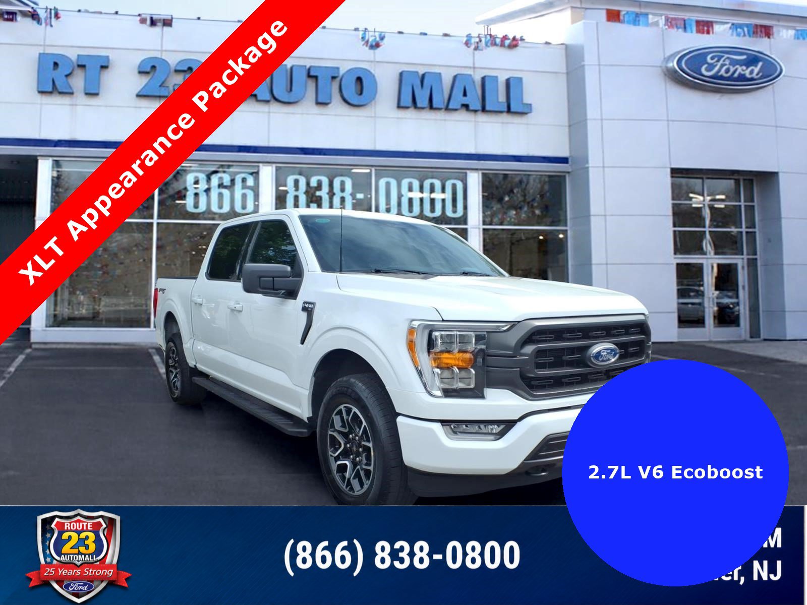 Certified 2023 Ford F150 XLT w/ Equipment Group 302A High AWD/4WD image 1
