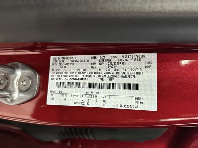 Certified 2025 Ford Escape ST-Line Elite image 41