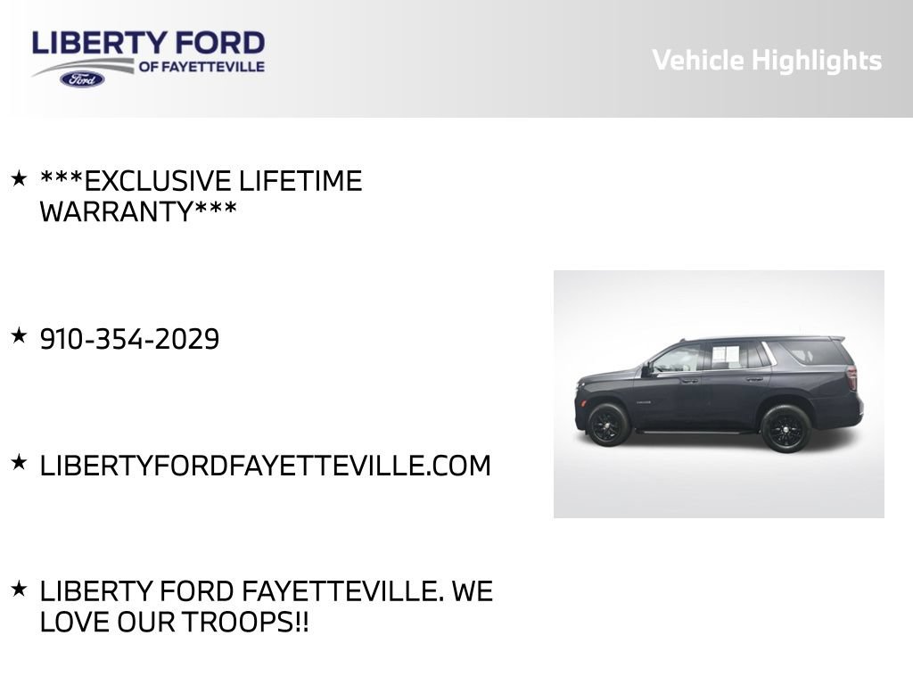 Used 2024 Chevrolet Tahoe LT RWD image 5