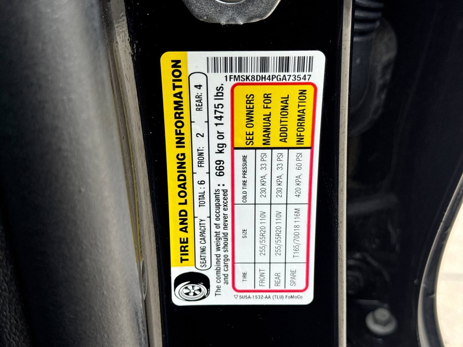 Certified 2023 Ford Explorer XLT w/ Equipment Group 202A AWD/4WD image 44