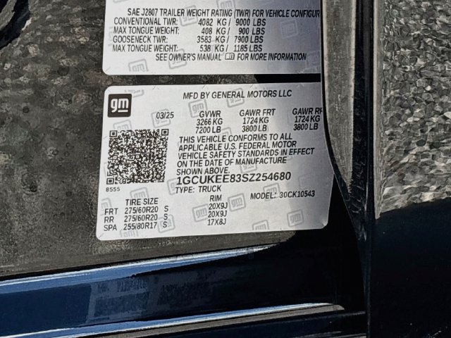 Used 2025 Chevrolet Silverado 1500 RST w/ All Star Edition Plus AWD/4WD image 32