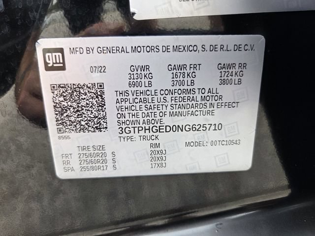 Used 2022 GMC Sierra 1500 Denali w/ Technology Package RWD image 21
