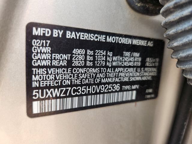 Used 2017 BMW X3 sDrive28i RWD image 25