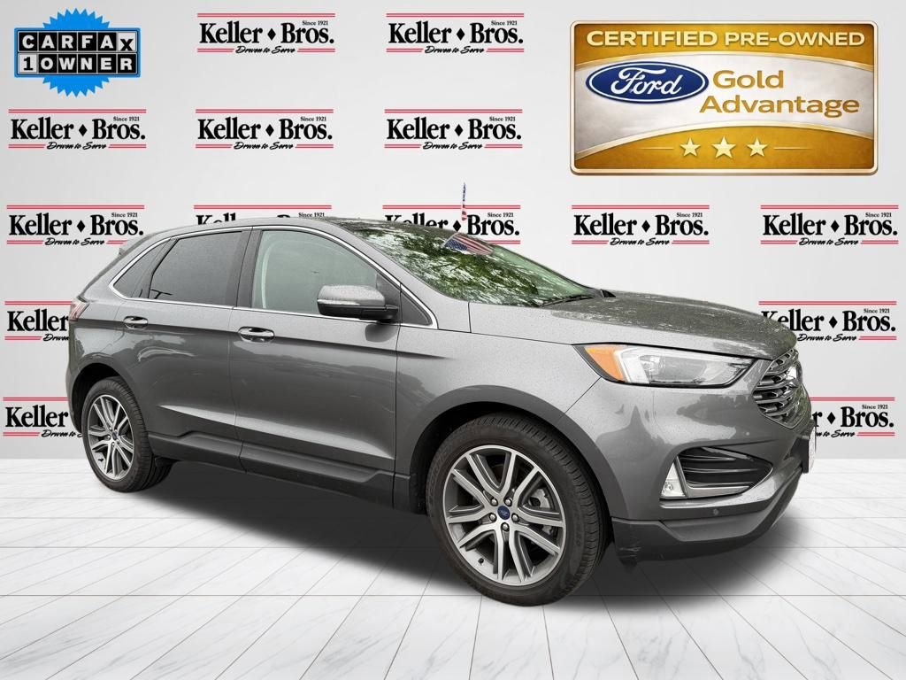Certified 2022 Ford Edge Titanium AWD/4WD image 1