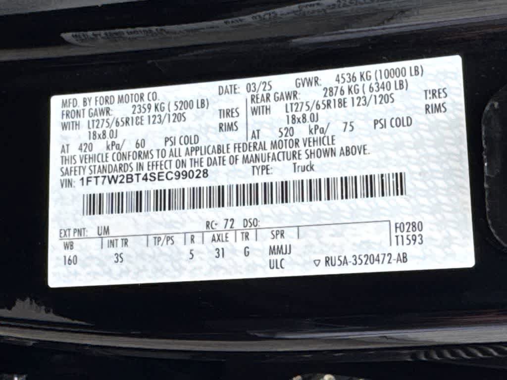 Certified 2025 Ford F250 XLT AWD/4WD image 33