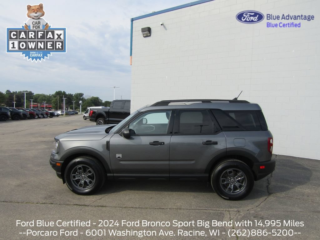 Certified 2024 Ford Bronco Sport Big Bend w/ Convenience Package AWD/4WD video 2