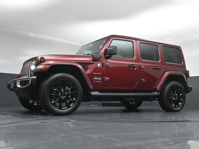 Used 2021 Jeep Wrangler Unlimited Sahara w/ Cold Weather Group AWD/4WD image 41