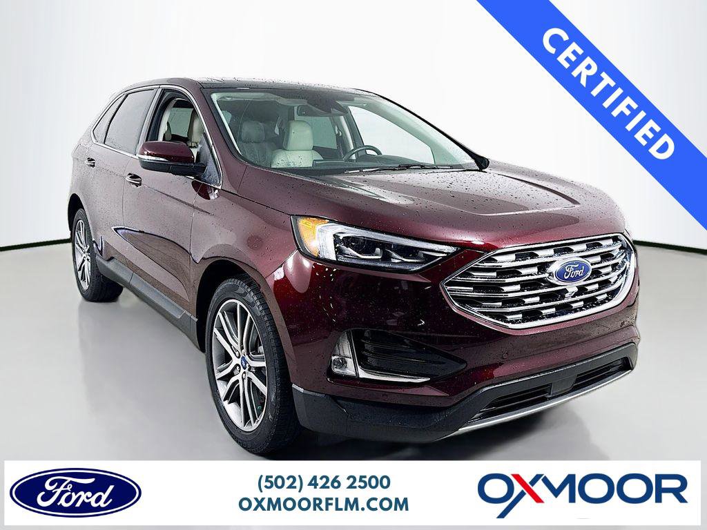 Certified 2022 Ford Edge Titanium w/ Equipment Group 301A