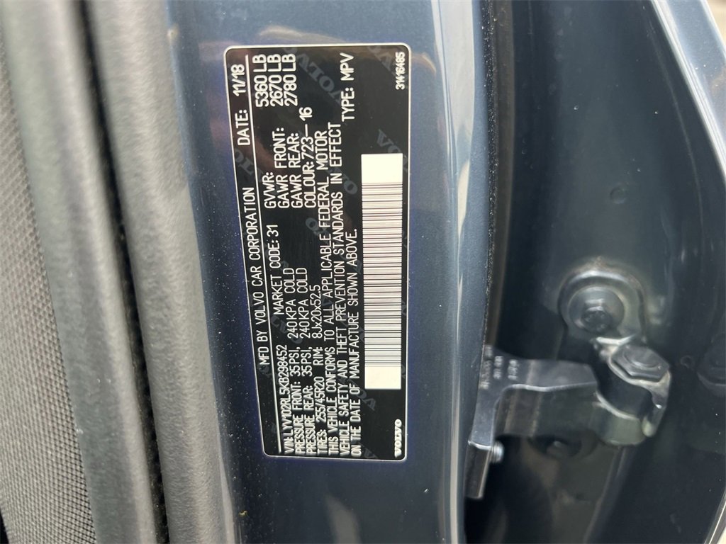 Used 2019 Volvo XC60 T5 Inscription w/ Protection Package Premier image 28