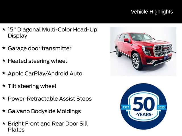 Used 2025 GMC Yukon Denali w/ Denali Reserve Package AWD/4WD image 31
